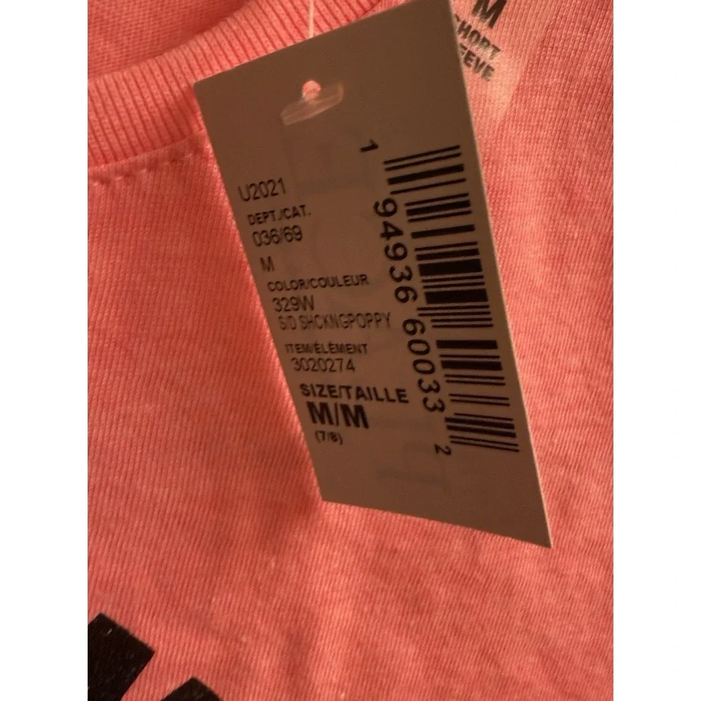 Childrens Place‎ Awesome Sister pink heart t shirt Girls Size Medium 7/8 NWT